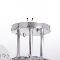 Люстра "Дикс" 3х40Вт Е27 Хром МОДЕЛЬ: 2612366 Люстра "Дикс" 3х40Вт Е27 Хром МОДЕЛЬ: 2612366