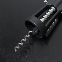 Штопор Доляна &laquo;Профи&raquo;, 19 см, цвет чёрный