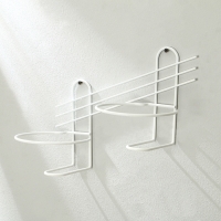 Подвес для кашпо, настенный, d = 16 см, белый, &laquo;Косая-2&raquo;