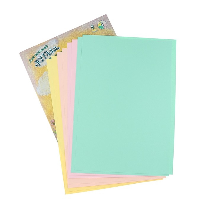 Папка для пастели А3, 8 листов, 4 цвета "Страна чудес. Пугало", блок 160 г/м&sup2;