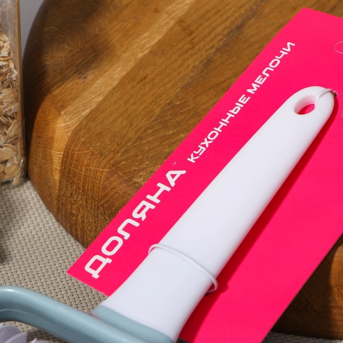 Валик для нарезки теста Доляна &laquo;Виктори&raquo;, 20&times;12 см, цвет белый