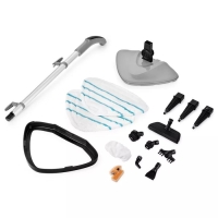 Паровая швабра Kitfort КТ-1047, 1500 Вт, 370 мл, шнур 8 м, серо-оранжевая Паровая швабра Kitfort КТ-1047, 1500 Вт, 370 мл, шнур 8 м, серо-оранжевая