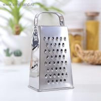 Тёрка «Сталь», 4 грани, из нержавеющей стали, 9×12×21 см Тёрка «Сталь», 4 грани, из нержавеющей стали, 9×12×21 см