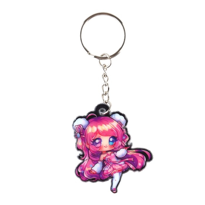 Брелок для ключей &laquo;Аниме&raquo;, 4.3 х 4.6 см