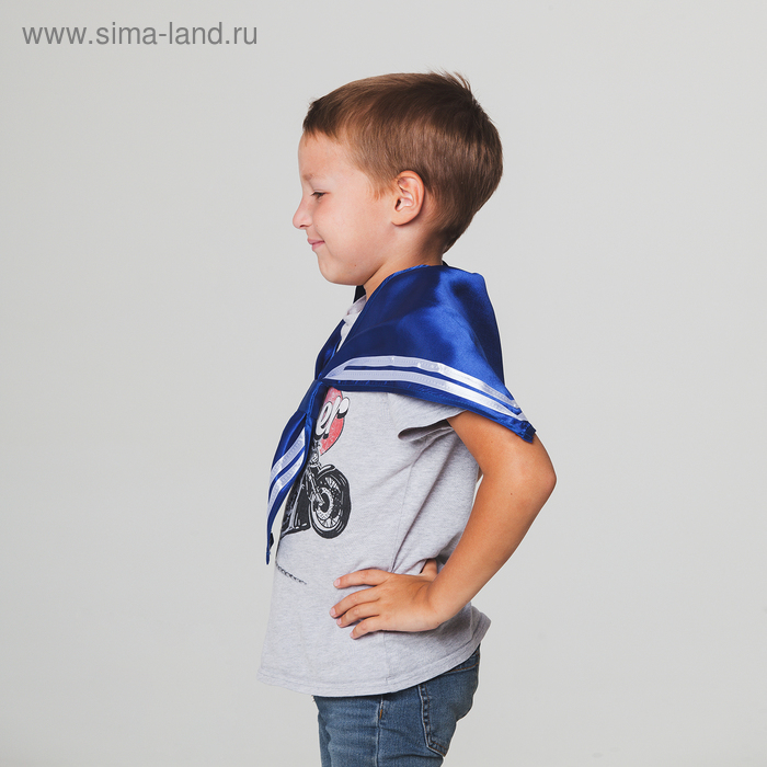 Морской воротник &laquo;Гюйс&raquo;, цвет синий, оттенок МИКС