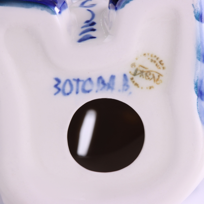 Копилка "Слоник", 14 х 17 см, гжель