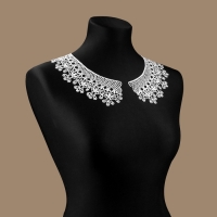 Воротник гипюровый, 25 × 7 см, цвет белый Воротник гипюровый, 25 × 7 см, цвет белый