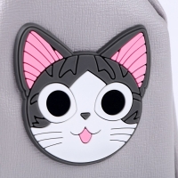 Сумка для куклы &laquo;Милый кот&raquo;, цвет серый