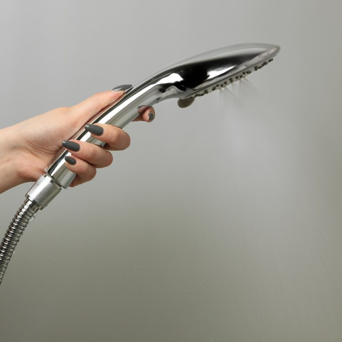 Душевая лейка Accoona A333, 5 режимов, корпус пластик, цвет хром Душевая лейка Accoona A333, 5 режимов, корпус пластик, цвет хром