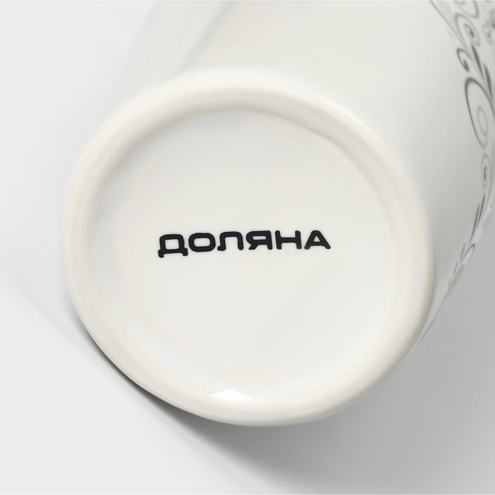 Набор аксессуаров для ванной комнаты Доляна &laquo;Изящество&raquo;, 4 предмета (дозатор 250 мл, мыльница, 2 стакана), цвет белый