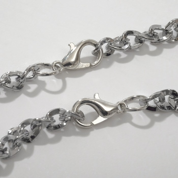 Браслеты &laquo;Неразлучники&raquo; лезвия, цвет сине-розовый в серебре, 17 размер