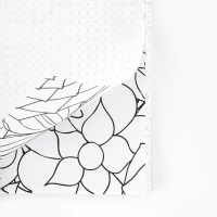 Ежедневник-смешбук с раскраской антистресс «365 творческий дней», А5 80 листов Ежедневник-смешбук с раскраской антистресс «365 творческий дней», А5 80 листов