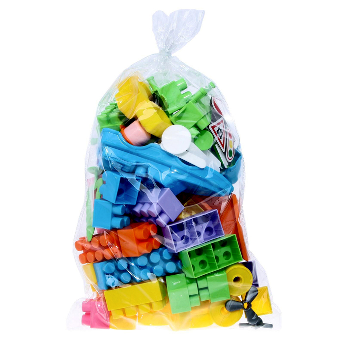 Конструктор &laquo;Строитель&raquo;, 76 деталей