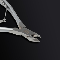 Кусачки маникюрные для кутикулы &laquo;Premium satin&raquo;, матовые, двойная пружина, 12 см, длина лезвия - 6 мм, цвет серебристый