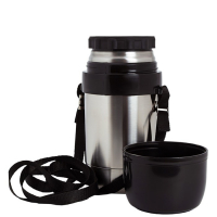 Термос "Амет. Дорожный" 1с658, с широким горлом, 1.5 л, 49 &deg;С, 24 ч, на ремне