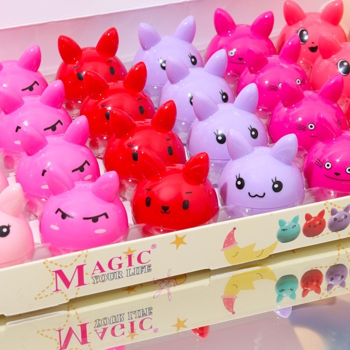 Бальзам для губ &laquo;Мяу эмоции&raquo;, микс цветов и ароматов