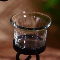 Подсвечник "Венль" металл 22 см