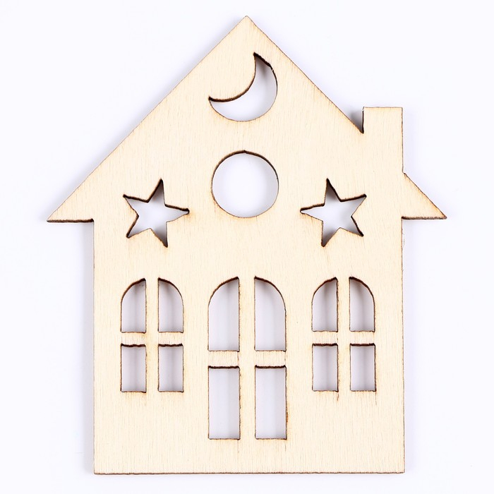 Набор для творчества &laquo;Новогодняя композиция в шаре. Домик&raquo;, светится в темноте