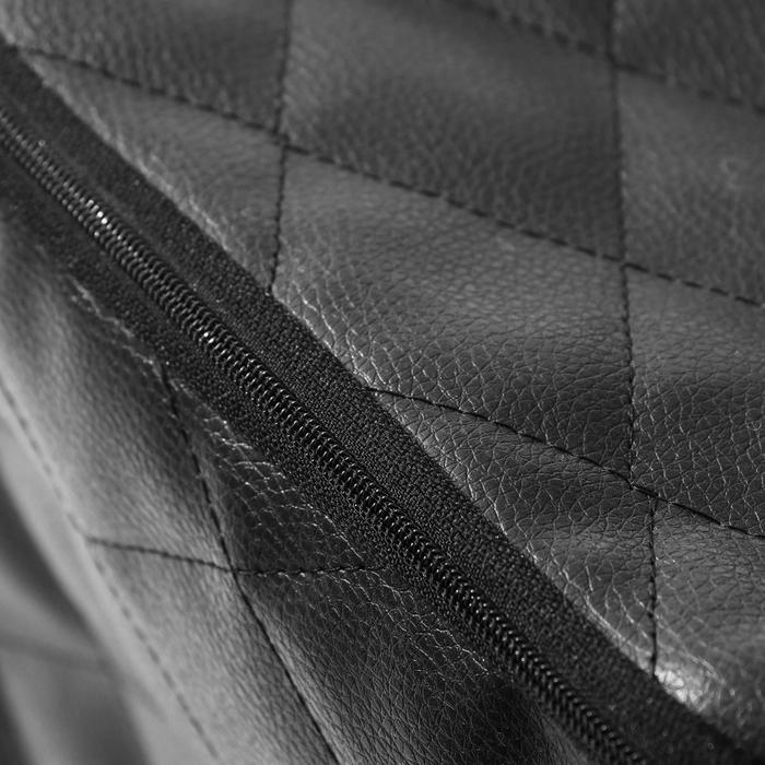 Сумка-органайзер автомобильная, экокожа, ромб, черный 35 х 21 х 24 см Сумка-органайзер автомобильная, экокожа, ромб, черный 35 х 21 х 24 см