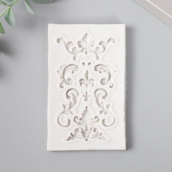 Молд силикон Молд силикон "Узоры вензеля" 7 предметов 0,7х6х9,1 см