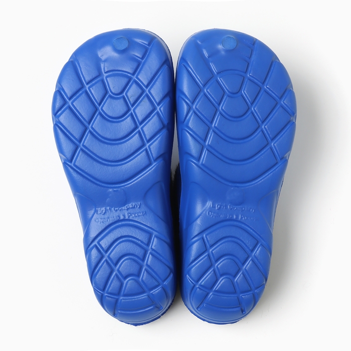 Сабо утепленные, размер 36/37, цвет синий Сабо утепленные, размер 36/37, цвет синий