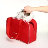 Сумка спортивная женская, TEXTURA, маленький размер, цвет красный