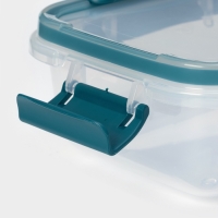 Контейнер герметичный пластиковый Butterfly bright, 500 мл, прозрачный, крышка МИКС