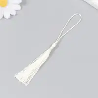 Кисточка, цвет экру 13,5 см МИКС