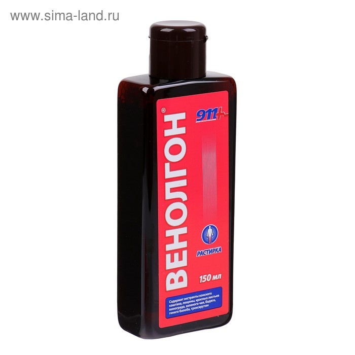 Растирка для ног Растирка для ног "911" Венолгон, 150 мл