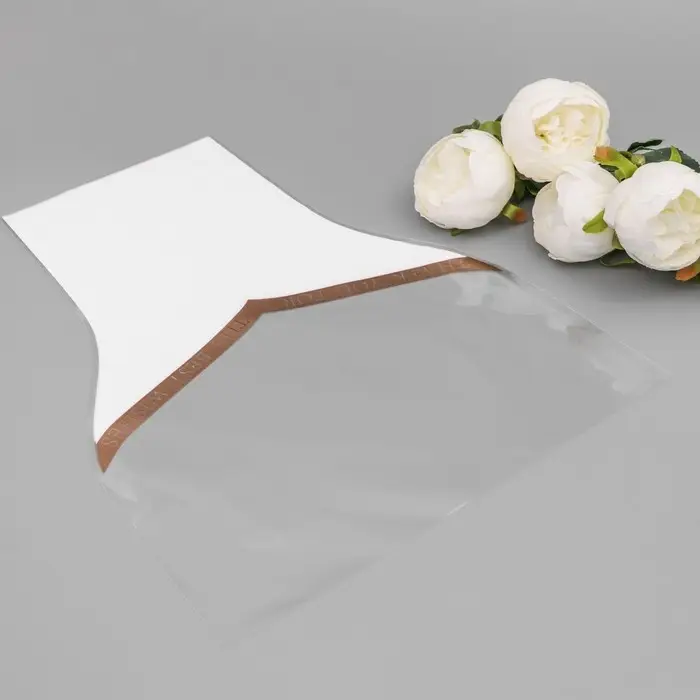 Пакет цветочный Конус, &laquo;Наилучшие пожелания&raquo;, белый, 36&times;20&times;45 см&plusmn;1 см