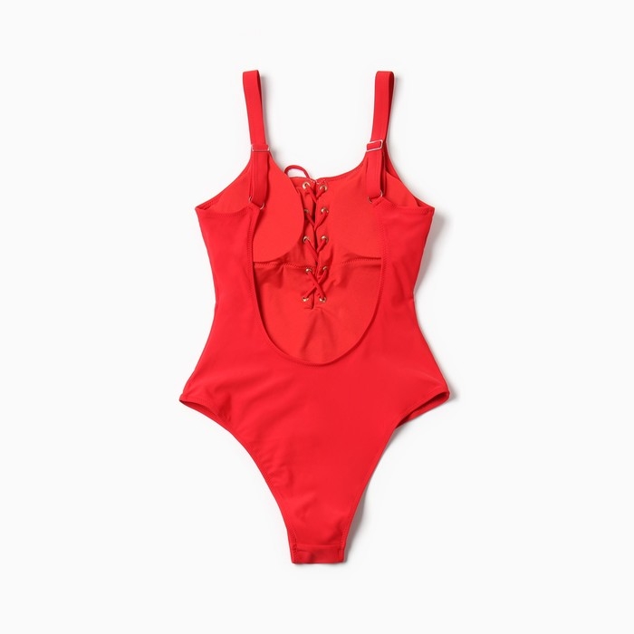 Купальник слитный женский MINAKU цвет красный, размер 46