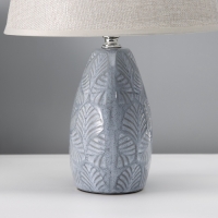 Настольная лампа с абажуром RISALUX &laquo;Сортино&raquo;, Е14, 40 Вт, 22.5&times;22.5&times;32 см