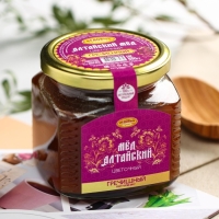 Мёд алтайский гречишный, натуральный цветочный, 500 г Мёд алтайский гречишный, натуральный цветочный, 500 г