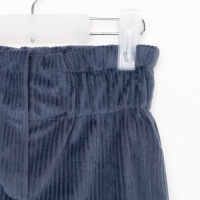 Костюм для девочки KAFTAN "Velvet", размер 32 (110-116), цвет синий