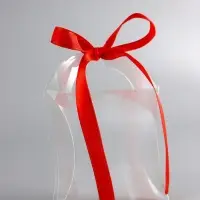 Складная прозрачная коробка из PVC, для упаковки подарков, 11&times;9&times;2 см