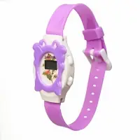 Часы наручные электронные, детские "Бабочка", d-3 см, длина 19.5 см