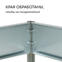 Грядка оцинкованная, 195 &times; 50 &times; 15 см, Greengo