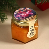 Подарочный набор &laquo;С Новым годом&raquo;: чай 50 г., крем-мёд с грецким орехом, 120 г.