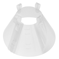 Ветеринарный воротник с креплением на ошейник, высота 10 см (без ошейника)