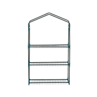Стеллаж для рассады, 3 полки, 110 &times; 22 &times; 65 см, металлический каркас d = 12 мм, без чехла, Greengo