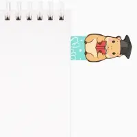 Закладки для книг, картонные, 5 шт., фигурные &laquo;Капибара&raquo;