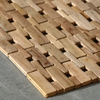 Коврик из тикового дерева, 40х30х0,7 см