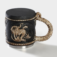 Кружка из нержавеющей стали &laquo;Дракон. Хэллоуин&raquo;, 400 мл