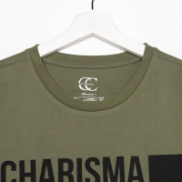 Футболка, цвет хаки, размер 44 (S)