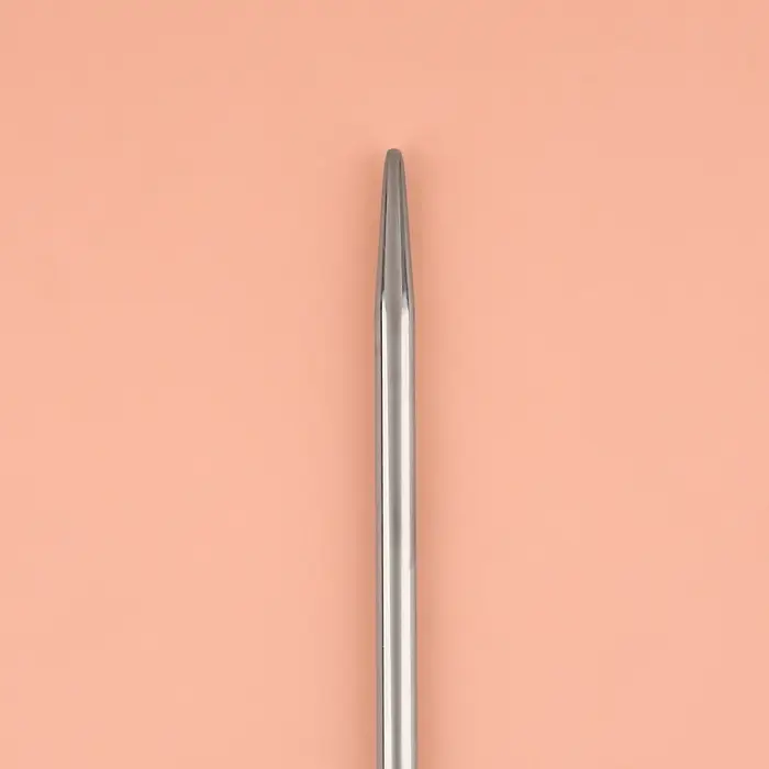 Спицы для вязания, прямые, d=3 мм, 35 см, 2 шт.