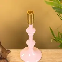 Подсвечник на 1 свечу "Зефир" 10х10х26 см