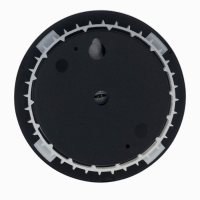 Термометр механический, настенный, d=7,2 см, золотая рамка