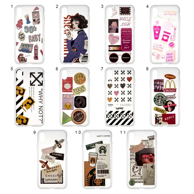 Чехол iPh X/XS TPU Tide case