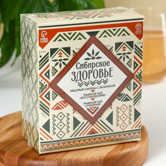 Набор &laquo;Сибирское здоровье&raquo;: сбитень 250 мл., чай травяной 100 г (2 шт. х 50 г).