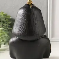 Статуэтка "Фараон" 19х12х9 см, черный с золотой росписью